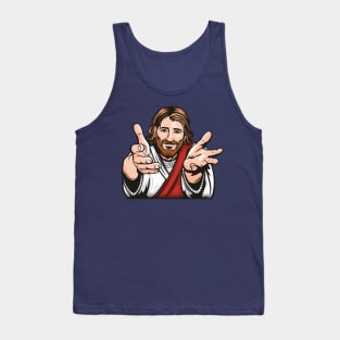 Jesus Beckons Us Tank Top